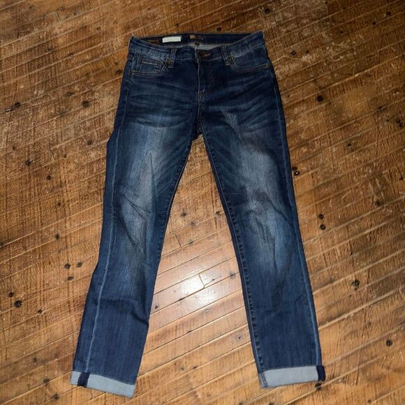 Kut from the Kloth Denim - Kut from the Kloth boyfriend relaxed 0 cuffed jeans